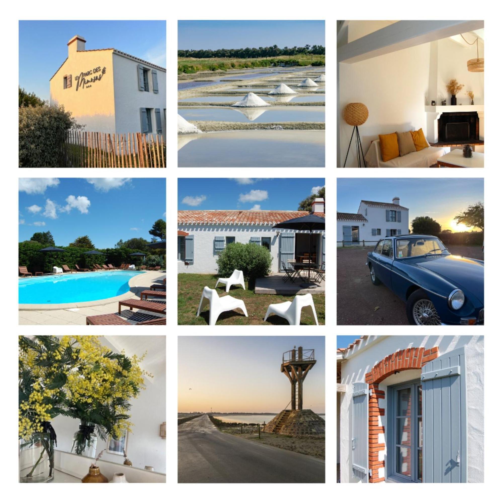 Le Parc Des Mimosas Villa Noirmoutier-en-l'Ile Exterior foto